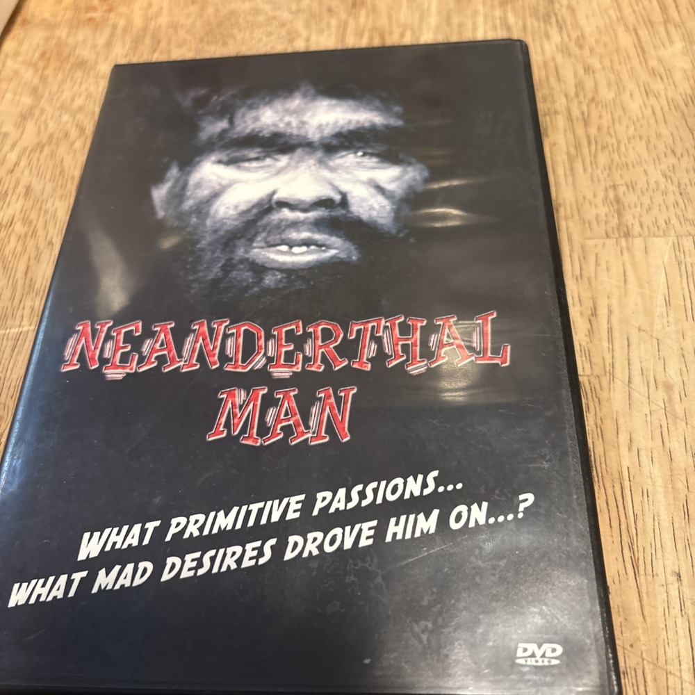 The Neanderthal Man DVD 1953 Robert Shayne Sci-Fi Horror Rare OOP 827421000545